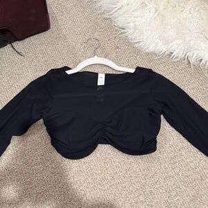 ALO Yoga Black Crop Top